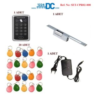 Kartlı ve Şifreli Geçiş Sistemi SET-CPR02-008 - Görsel 1