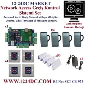 Network Kartlı Geçiş Sistemi_SET-CB-021 - Görsel 1
