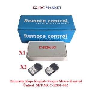 Otomatik Kapı-Kepenk-Panjur Motor Kontrol Ünitesi_SET-MCC-RS01-002 - Görsel 1