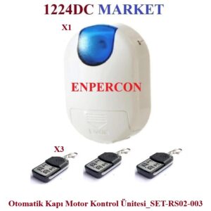 Otomatik Kapı-Kepenk-Panjur Motor Kontrol Ünitesi_SET-RS02-003 - Görsel 1