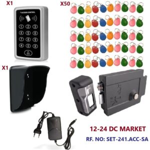 Kartlı ve Şifreli Geçiş Sistemi SET-CPR02-241 - Görsel 1