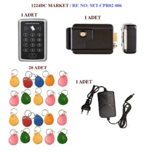 Kartlı ve Şifreli Geçiş Sistemi_SET-CPR02-006 - Görsel 1