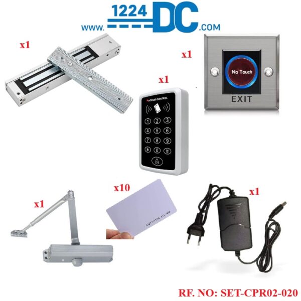 Standalone Kartlı ve Şifreli Geçiş Sistemi Manyetik Kilit Set Standalone Kartlı ve Şifreli Geçiş Sistemi Manyetik Kilit Set: Şifre ve Kartlı Geçiş Paneli,Manyetik Kilit, El Yaklaşım Sensörü,Rfid Kart,Kapı İtici