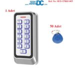 Standalone Kartlı ve Şifreli Geçiş Sistemi SET-CPR03-005: Metal Kasa Su Geçirmez Standalone Kartlı ve Şifreli Geçiş Paneli, Rfid Proximity Anahtarlık